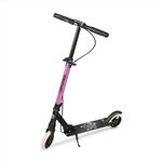 Spokey VACAY PRO Scooter with hand brake, peg 145 mm, pink siva