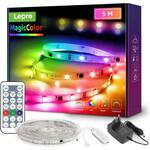 5m set LED Strip RGB samo -Adhesive 150 LED SMD 5050 Glazba