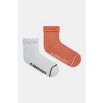 Čarape Converse 2-pack za žene, boja: bijela, E1306W-2001