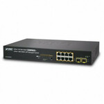Planet L2 L4 8-Port RJ45 GbE HP PoE 2-Port 1G SFP Managed Switch (120W) PLT-GS-4210-8P2S