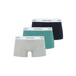 Calvin Klein Underwear Bokserice morsko plava / siva melange / žad / bijela 25215199