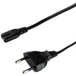 LOGILINK 230V-os Biskvit torta Kabel za napajanje Crno 1.8m CP092
