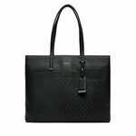 Calvin Klein Shopper torba 'MUST' crna / srebro