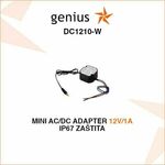 MINI ADATER ZA NAPAJANJE 12V, 1A SA IP67 ZAŠTITOM DC1210-W