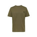 UNDER ARMOUR Tehnička sportska majica maslinasta / crna