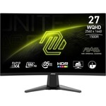 MSI 27CQ6FDE monitor, MVA/VA, 27", 16:9, 2560x1440, HDMI, Display port