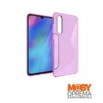 Huawei P30 roza silikonska maska