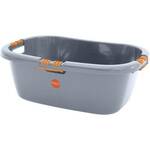 Siena HOME kada za pranje rublja ",Aversa", 65 cm srebrno siva