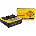 Patona USB LCD Dual Charger punjač za Canon LP-E8 LC-E8 EOS 700D, 650D, 600D, 550D, Rebel T2i