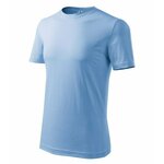 Majica kratkih rukava muška CLASSIC NEW 132 - 3XL,Svijetlo plava