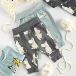 Reserved - Komplet od 2 para hlača Moomin - plavozeleno plavozeleno 100% PAMUK 489BF-67X