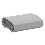 vidaXL Cerada siva 3 x 3 m 650 g/m²