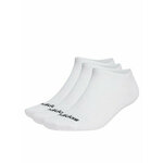 Niske unisex čarape adidas Thin Linear Low-Cut Socks 3 Pairs HT3447 white/black