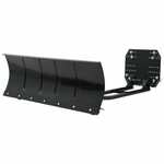vidaXL Ralica za snijeg za ATV 120 x 38 cm crna