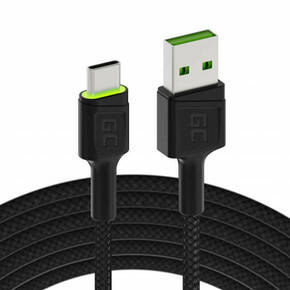 Cable USB - USB-C Green Cell GC Ray