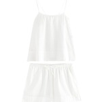 Next Pidžama 'Gingham' bijela 25236202