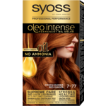 Syoss Oleo Intense Permanent Oil Color boja za kosu za obojenu kosu 50 ml nijansa 7-77 Red Ginger