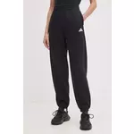 Donji dio trenirke adidas Future Icons boja: crna, bez uzorka, JE3977