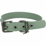 Trixie ogrlica za pse CityStyle PVC sivozelena