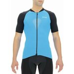 UYN Granfondo OW Biking Man Shirt Short Sleeve Dres Danube Blue/Blackboard M