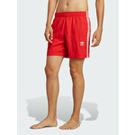adidas Kupaće gaće i hlače Originals Adicolor 3-Stripes Swim Shorts H44768 Crvena
