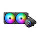 PC vodeno hlađenje AiO Darkflash DX240 RGB 2x 120x120 (crno)