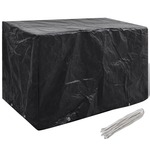vidaXL Navlaka za vrtni namještaj s 8 ušica 140 x 70 x 90 cm