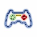 Forever neonsko LED svjetlo GAMEPAD multicolor FPNE03X