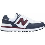 New Balance 574 Greens V2 White/Navy/Red 45,5 Muške cipele za golf