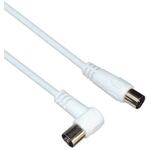 PREMIUMCORD TV kabel M/Ž konektor 90, 75 Ohm 15m