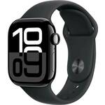 Apple Watch Series 10 42mm pametni sat, Jet Black Black Sport Band