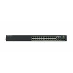 DELL N2224PX-ON Upravljano L3 Gigabit Ethernet (10/100/1000) Podrška za napajanje putem Etherneta (PoE) 1U Crno