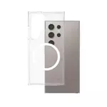 CARE by PanzerGlass® Flagship Case Clear w. white QI Galaxy S25 Ultra