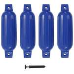 vidaXL Bokobrani za brod 4 kom plavi 41 x 11,5 cm PVC