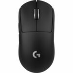 Logitech Pro X Superlight gaming miš, optički, bežični, 25600 dpi, 1ms, 1000 Hz, bijeli/crni