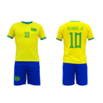 ShopJK DJEČJI NOGOMETNI DRES NEYMAR JR BRAZIL- KOMPLET Rozmery: 122