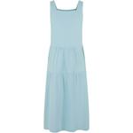 Girl's 7/8 Length Valance Summer Dress - Blue siva