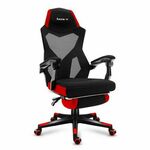 Gaming stolica HUZARO COMBAT 3.0 (sjedište od mrežice crno-crvena boja)