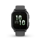 Garmin Venu Sq 2 pametni sat, Slate Aluminium Bezel with Shadow Grey Case and Silicone Band