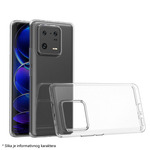 Ultra tanka silikonska maskica za Xiaomi Redmi Note 13 Pro Plus Prozirna