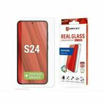Zaštitno staklo DISPLEX Real Glass 2D + prozirna maskica za Samsung Galaxy S24