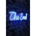 Ukrasna plastična LED rasvjeta, The End - Blue
