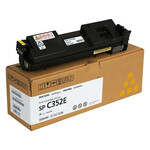 RICOH SPC352 (407386), originalan toner , žuti, 9000 stranica