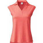 Daily Sports Anzio Sleeveless Polo Shirt Coral L