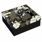 ŠALICE SET ZA KAVU/ČAJ ART DECO&FLOWERS 300ml 4/1 porculan