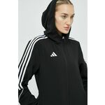 Jakna za trening adidas Performance Tiro 23 boja: crna, za prijelazno razdoblje
