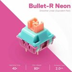 REDRAGON BULLET-R A-113 switch tipkovnice, 24 komada