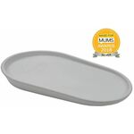 Shnuggle silikonska mekana podloga za prematanje Squishy - Grey