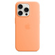 Maskica za iPhone 15 Pro Silicone Case with MagSafe Orange