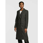 The Kooples Vuneni kaput FMAN25005K Siva Regular Fit